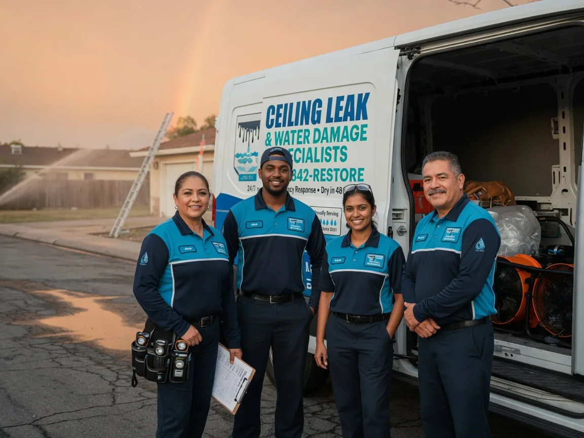 Ceiling Leak Cleanup company in Sparland, IL